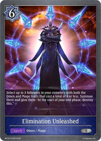 Elimination Unleashed - P12 (Foil)