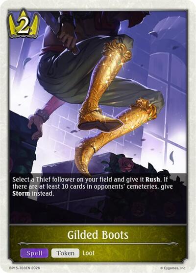 Gilded Boots