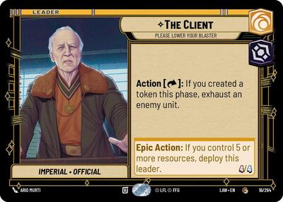 The Client - Please Lower Your Blaster