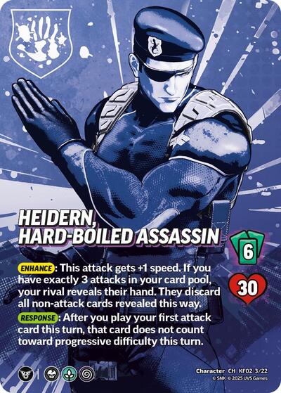 Heidern, Hard-Boiled Assassin