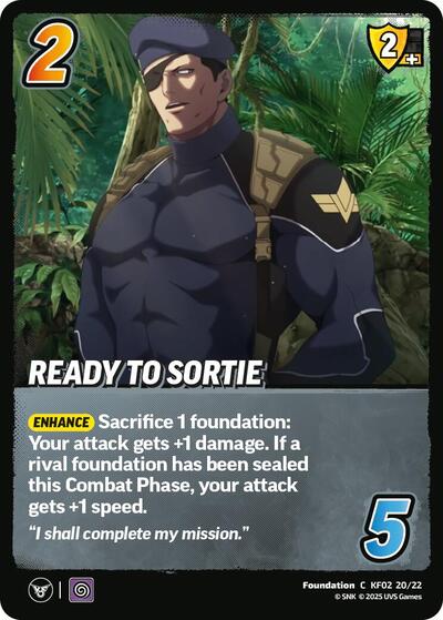 Ready to Sortie