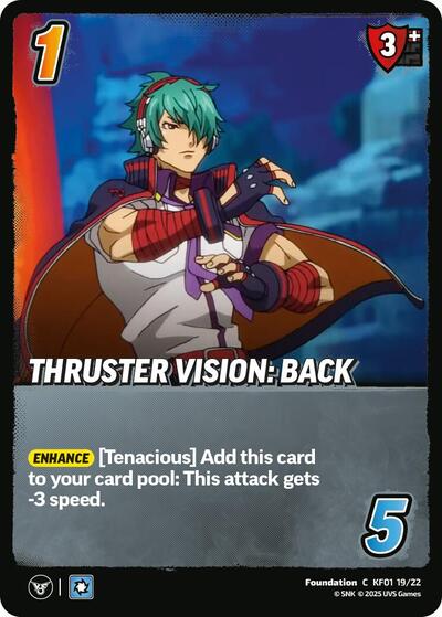 Thruster Vision: Back