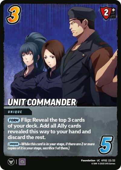 Unit Commander