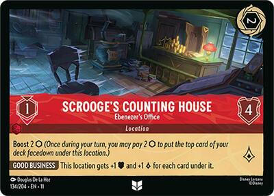 Scrooge's Counting House - Ebenezer's Office