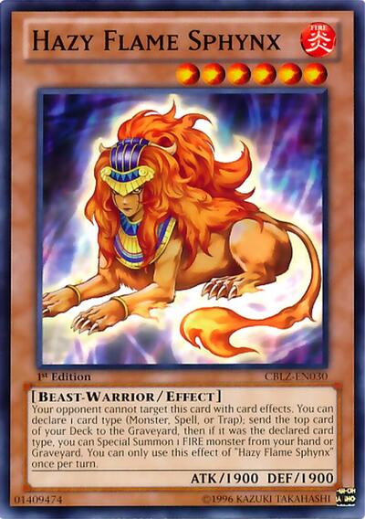 Hazy Flame Sphynx
