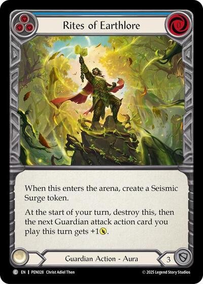 Rites Of Earthlore (Blue)