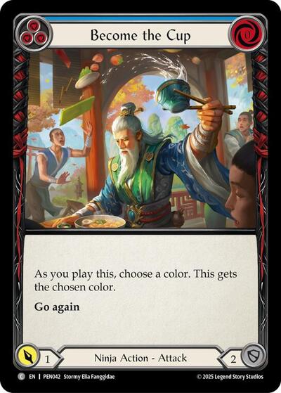 Become The Cup (Blue)