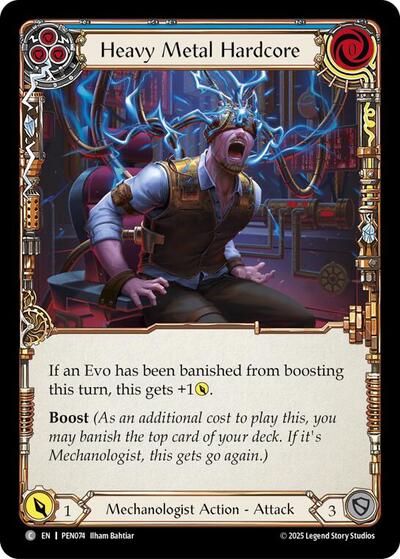 Heavy Metal Hardcore (Blue)