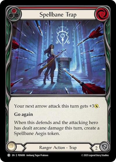 Spellbane Trap (Red)