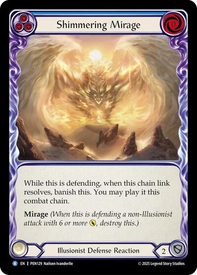 Shimmering Mirage (Blue)