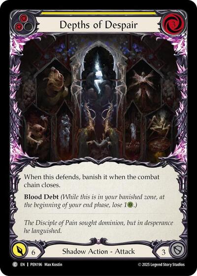 Depths Of Despair (Yellow)