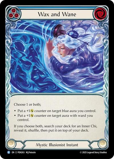Wax And Wane (Blue)