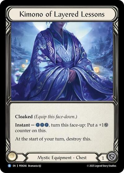 Kimono Of Layered Lessons