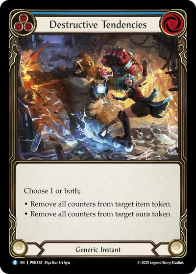Destructive Tendencies (Blue)