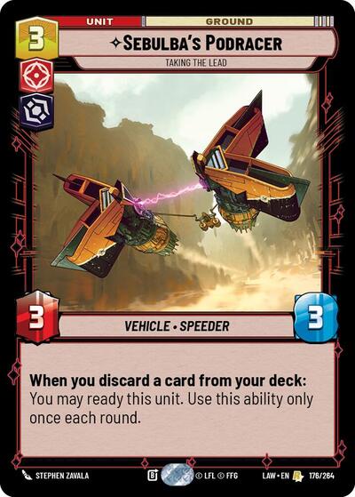 Sebulba's Podracer - Taking the Lead
