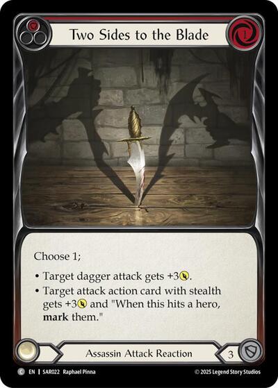 Two Sides to the Blade