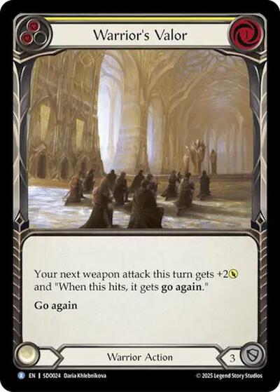 Warrior's Valor (Yellow)