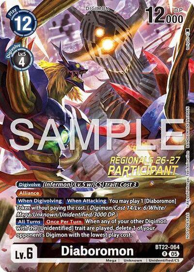 Diaboromon (Regionals 26-27 Season 1 Participant)