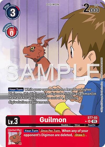Guilmon - ST7-03 (Alternate Art)