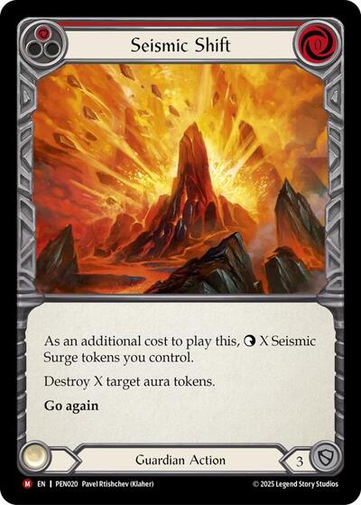 Seismic Shift (Red)