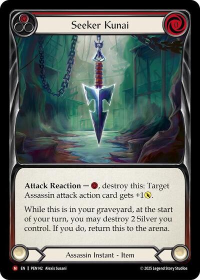 Seeker Kunai (Red)