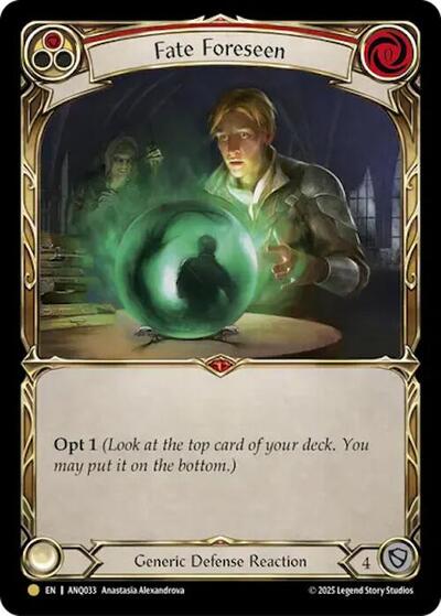 Fate Foreseen (Red) (ANQ033)