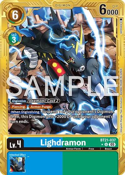 Lighdramon (Gold Border)