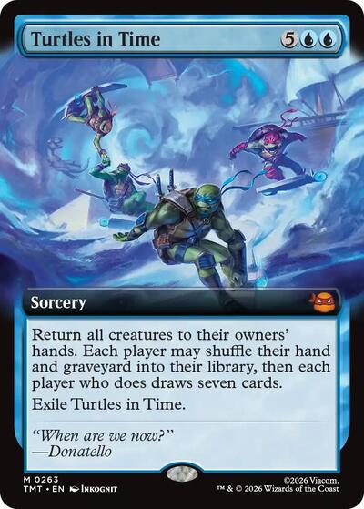 Turtles in Time (Extended Art)