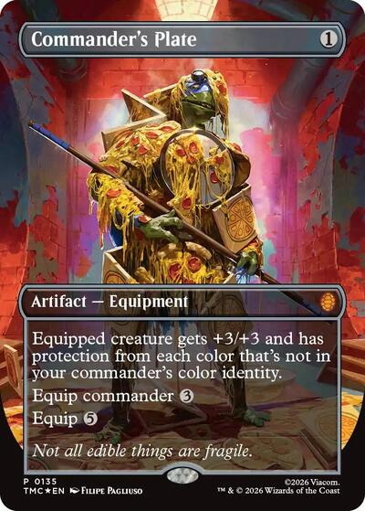 Commander's Plate (Borderless)
