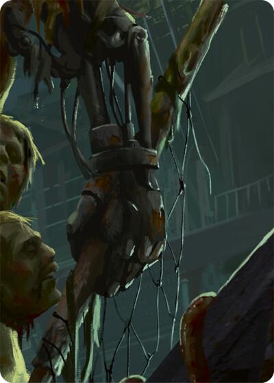 Riptide, Lurker of the Deep // Gravy Bones, Shipwrecked Looter Double Sided Art Card (Middle Center)