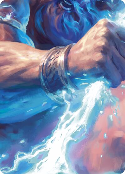 Enlightened Strike // Shelter from the Storm Double Sided Art Card (Middle Left)