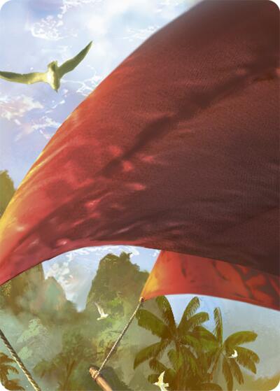 Treasure Island // High Seas Map Doubled Sided Art Card (Top Center)