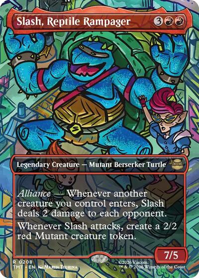 Slash, Reptile Rampager (Borderless)