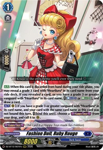 Fashion Doll, Ruby Rouge
