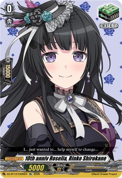 10th anniv Roselia, Rinko Shirokane