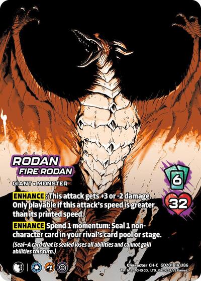 Rodan, Fire Rodan