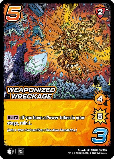 Weaponized Wreckage