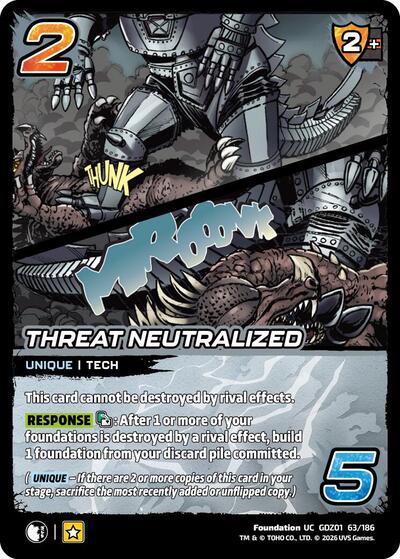 Threat Neutralized