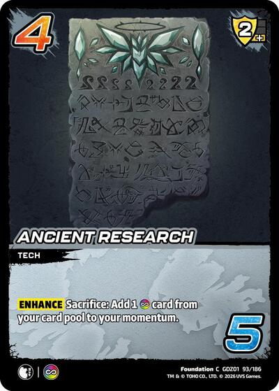 Ancient Research