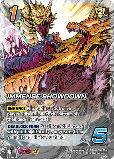 Immense Showdown