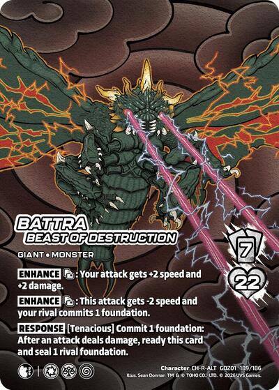 Battra, Beast of Destruction (Alternate Art)