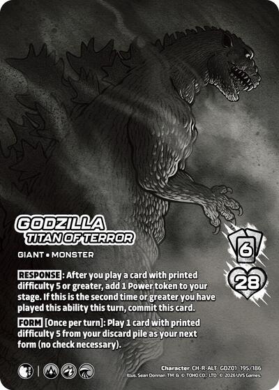 Godzilla, Titan of Terror (Alternate Art)