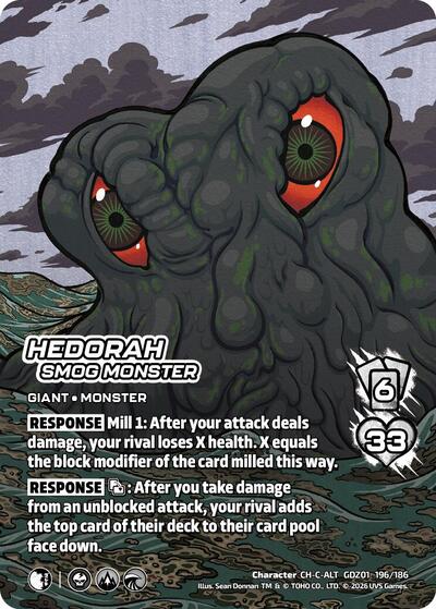 Hedorah, Smog Monster (Alternate Art)