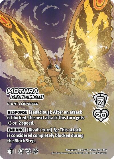 Mothra, Divine Moth (Alternate Art)