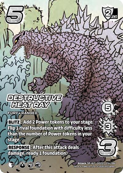 Destructive Heat Ray (Alternate Art)