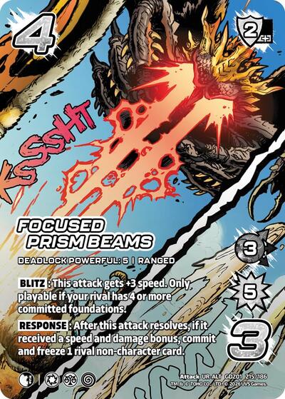 Focused Prism Beams (Alternate Art)