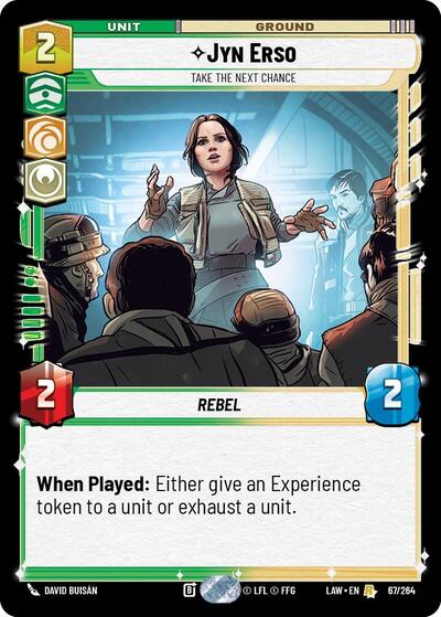 Jyn Erso - Take the Next Chance