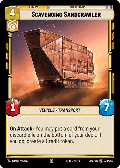 Scavenging Sandcrawler