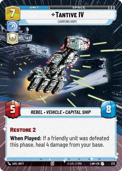 Tantive IV - Carrying Hope (Hyperspace)