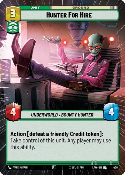 Hunter for Hire (Hyperspace)